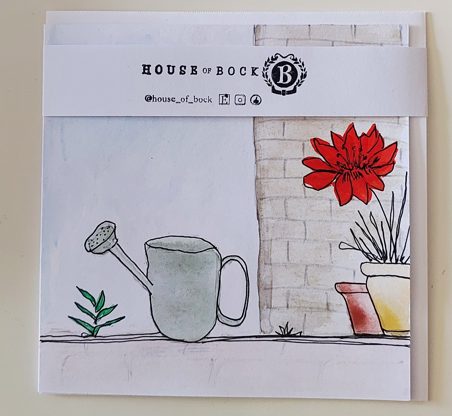 Greeting Cards - Hand Painted - Blank (Individual)