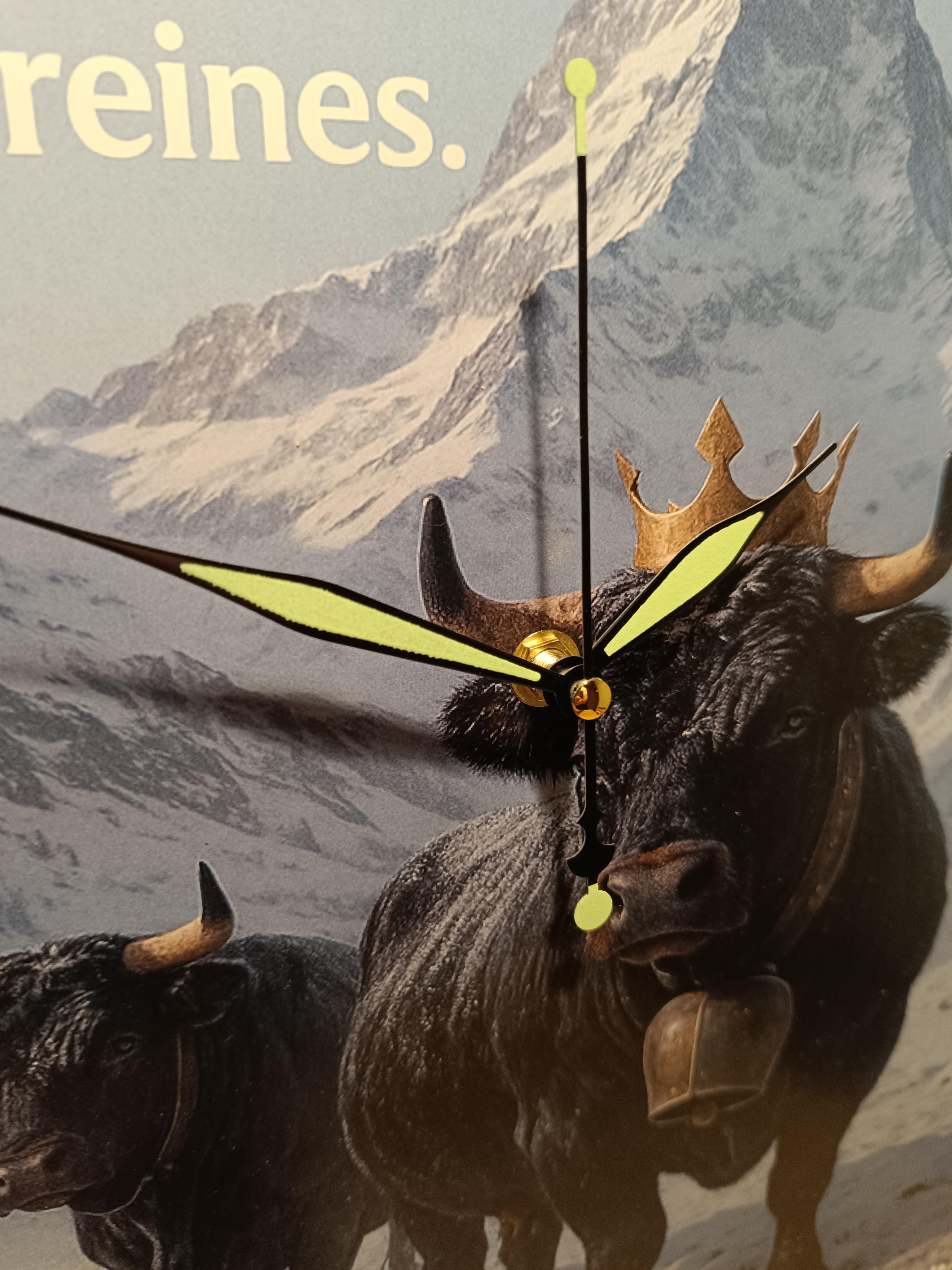 horloge "Dans le monde ....." 