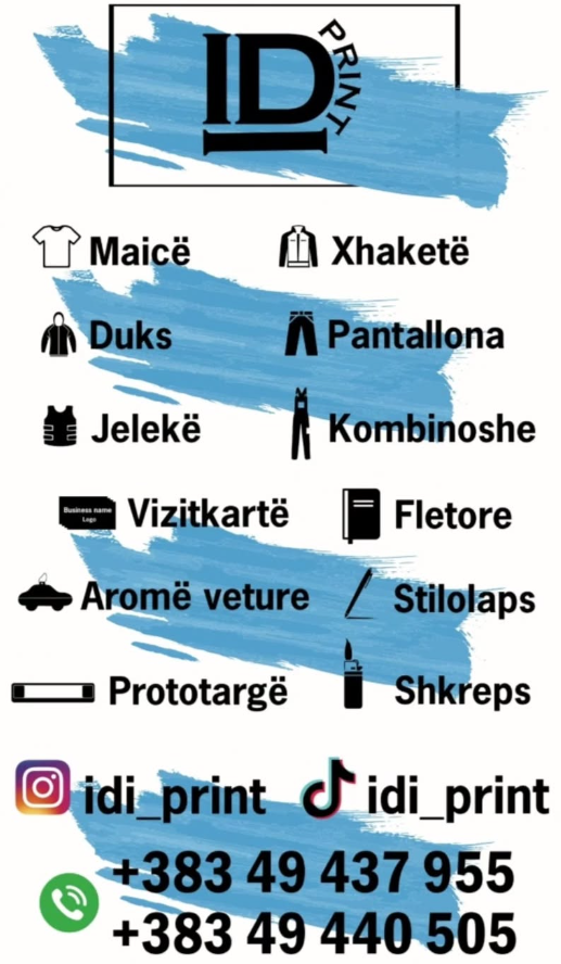 Produktet qe ofrojm.