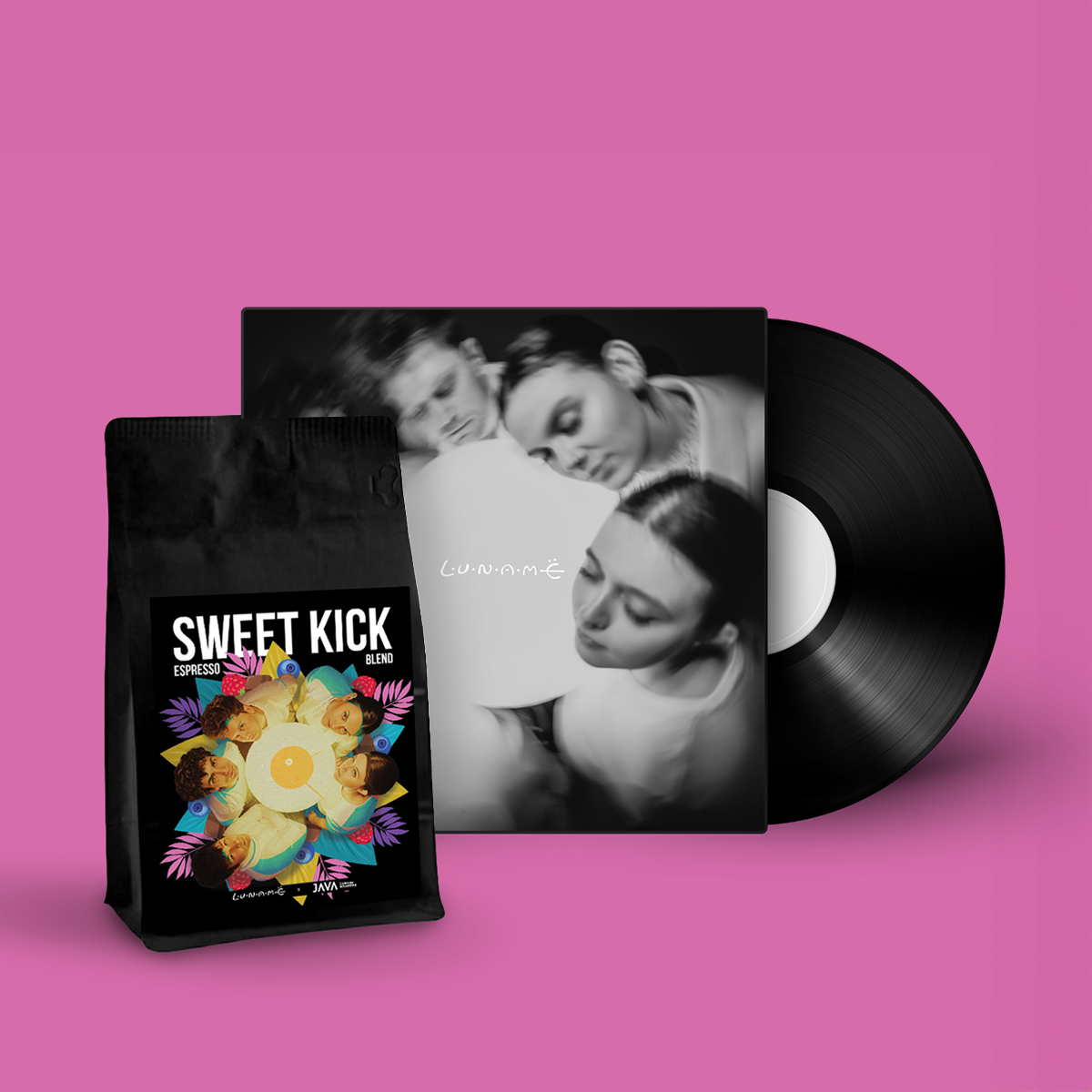 Collabo Drop | Vinyl LUNAMË + Kawa Specialty SWEET KICK od Java Coffee Roasters