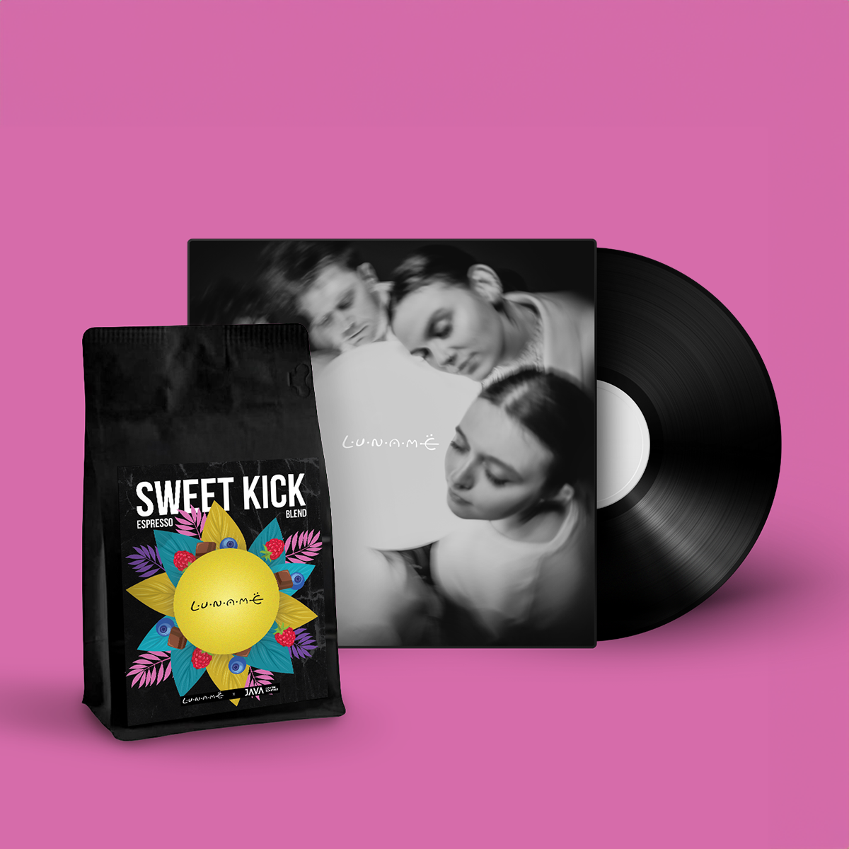 Collabo Drop | Vinyl LUNAMË + Kawa Specialty SWEET KICK od Java Coffee Roasters