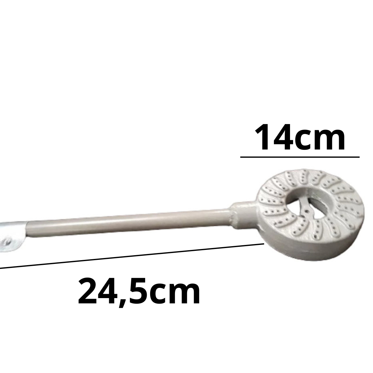 Queimador Alta Pressão Ferro Fundido 14 Cm