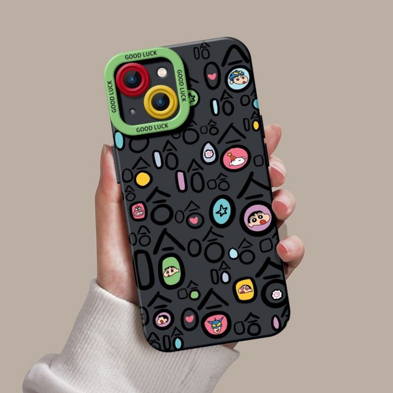 Colorful Faces Silicone Case