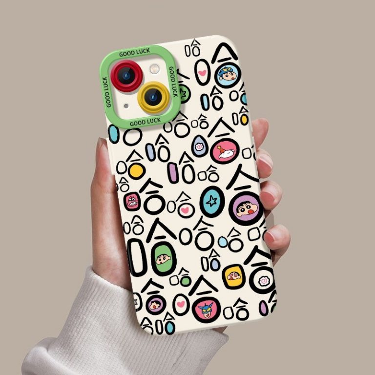 Colorful Faces Silicone Case