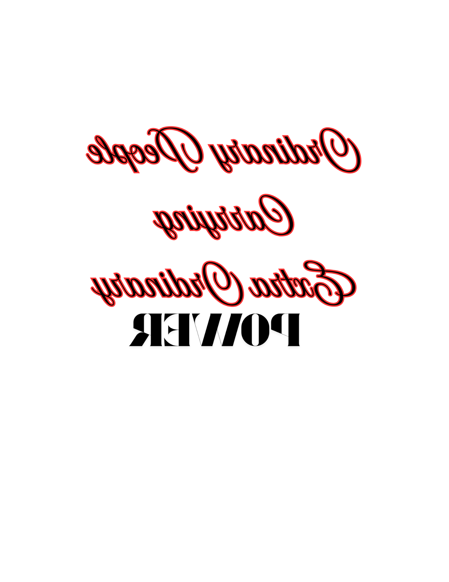PNG Design with a mirrored downable image