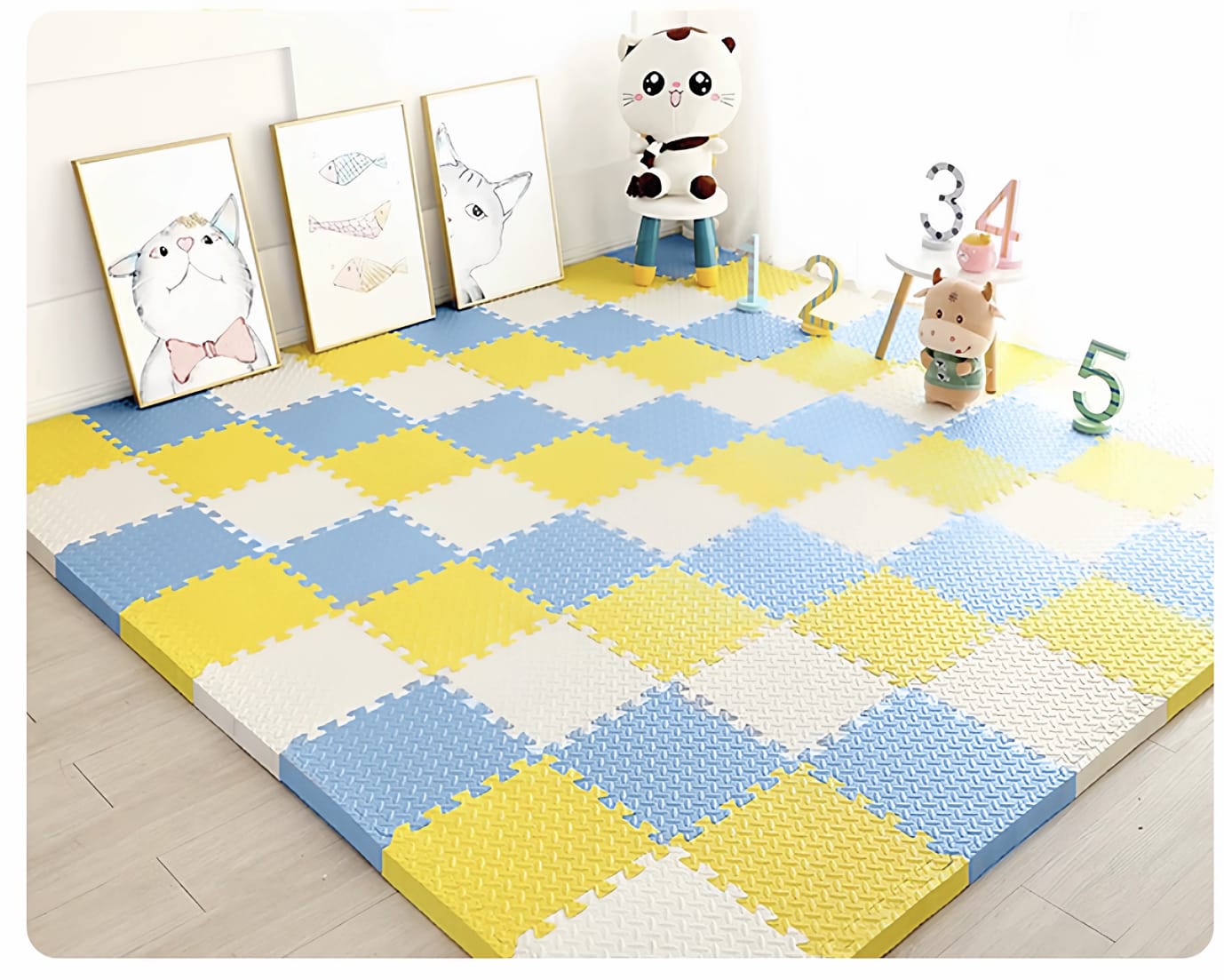 Children's Play Mat Puzzle Tiles