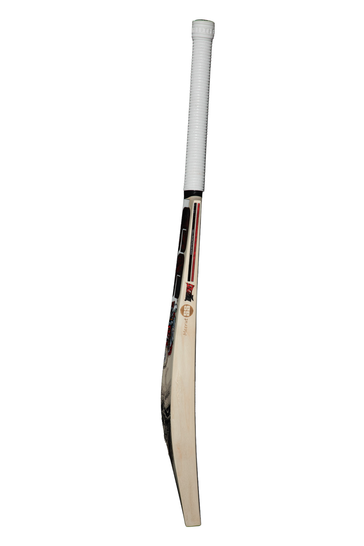 SS Devils bat (Red) English Willow Cricket Bat 