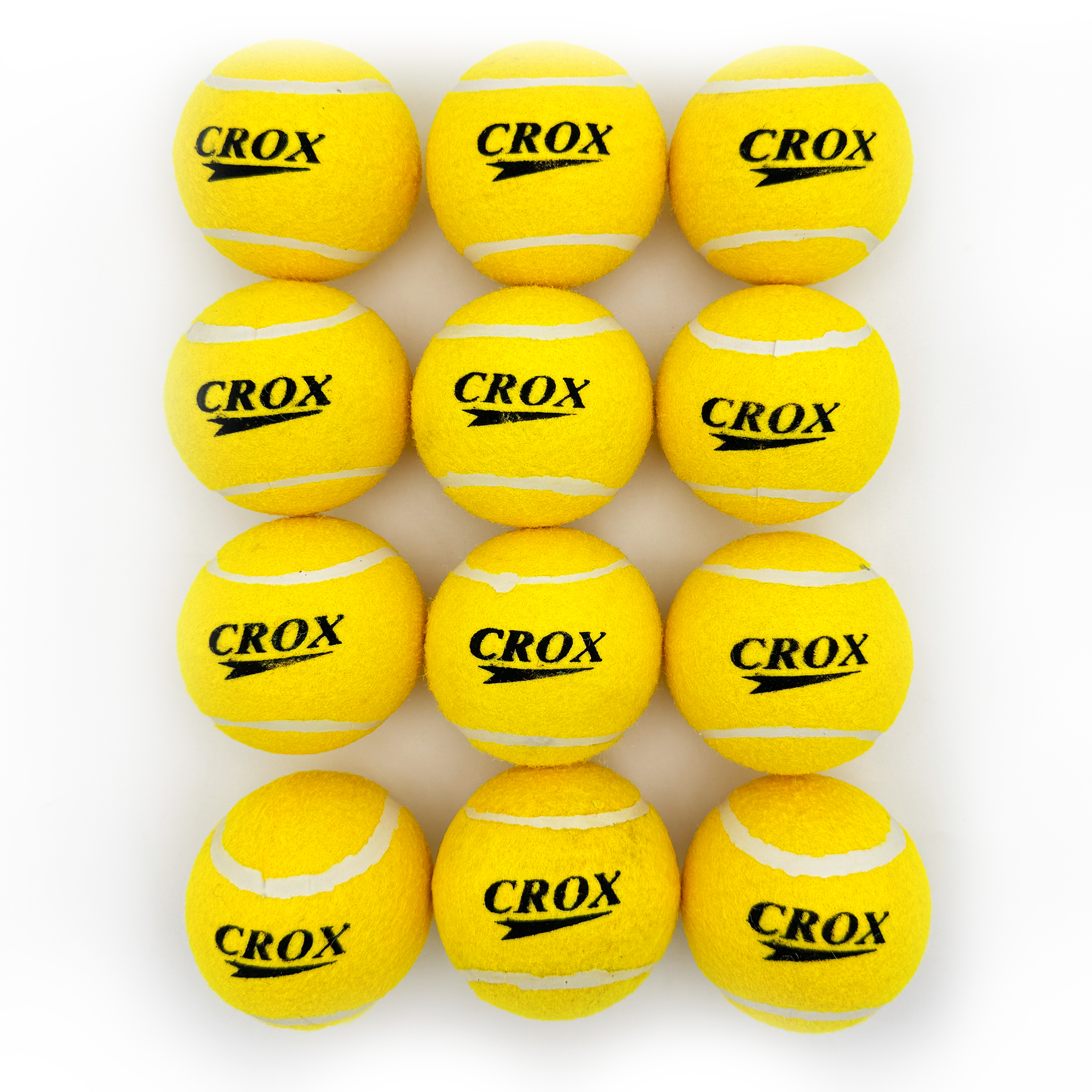 Crox Tennis ball , Pet Balls Outdoor Fun Activity Made From Premium Rubber 