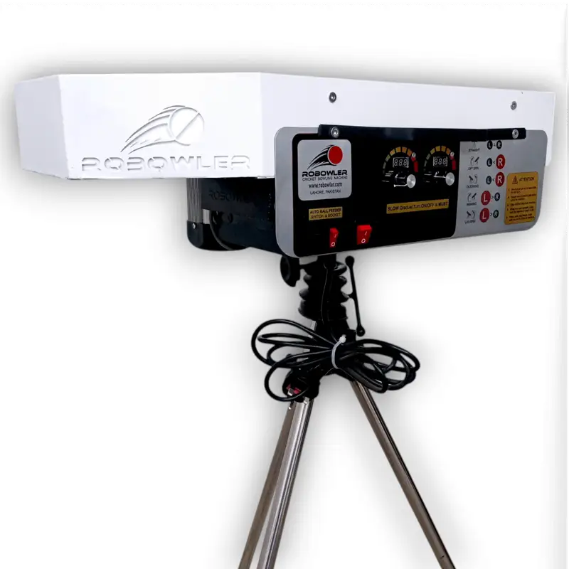 Robowler Tape ball Cricket Bowling Machine 