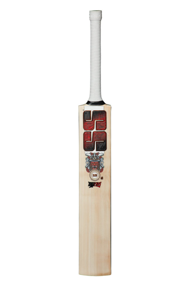 SS Devils bat (Red) English Willow Cricket Bat 