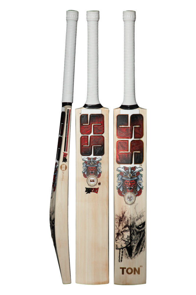 SS Devils bat (Red) English Willow Cricket Bat