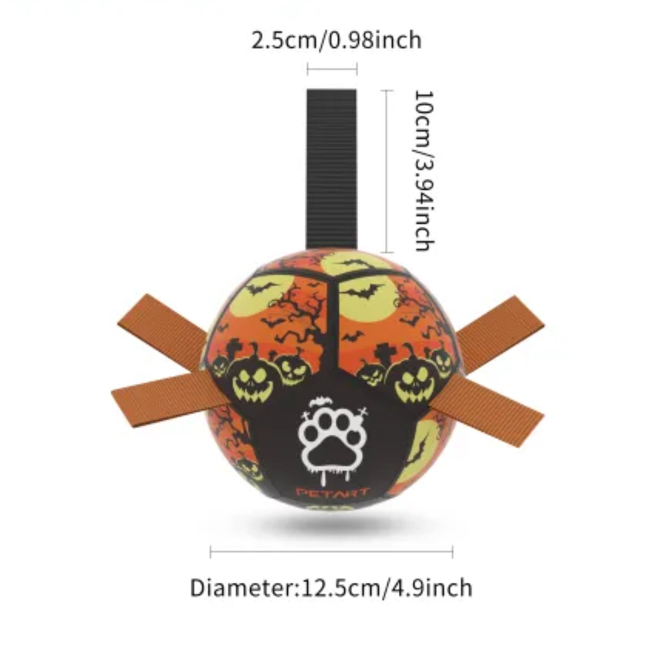 Interactive Dog Football Toy Soccer Ball Inflated Training Toy For Dogs Outdoor Border Collie Balls For Large Dogs Pet Supplies