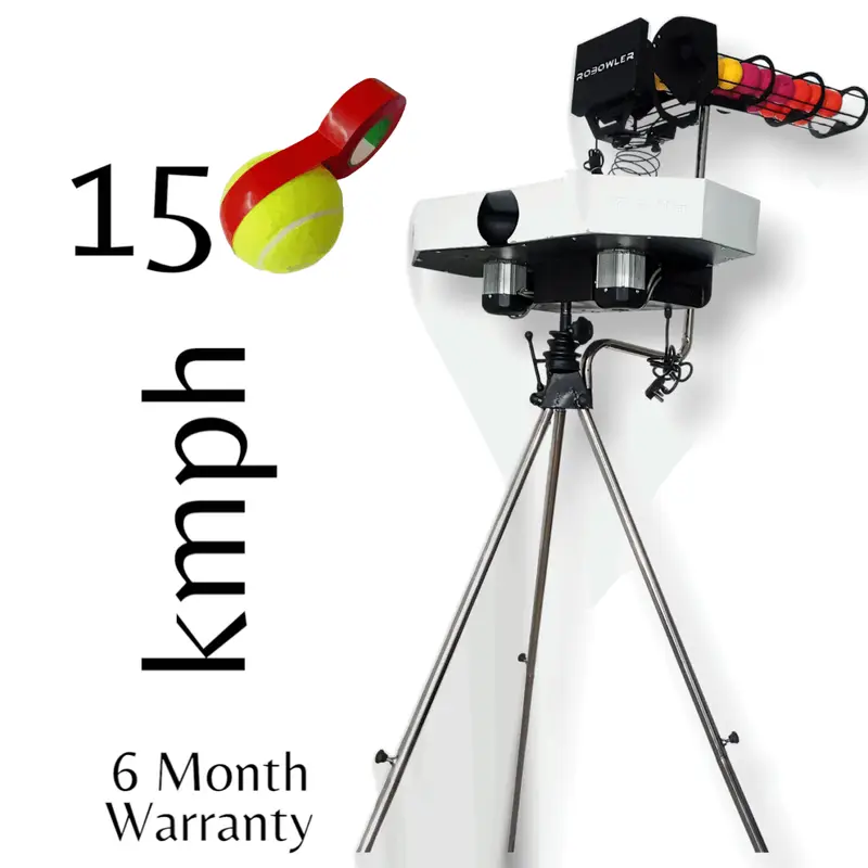 Robowler Tape ball Cricket Bowling Machine 