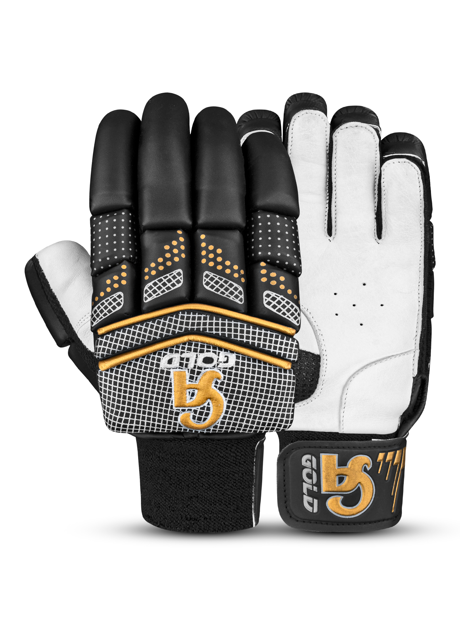 CA 20K Gloves And Pads White and Black Articles Pair 