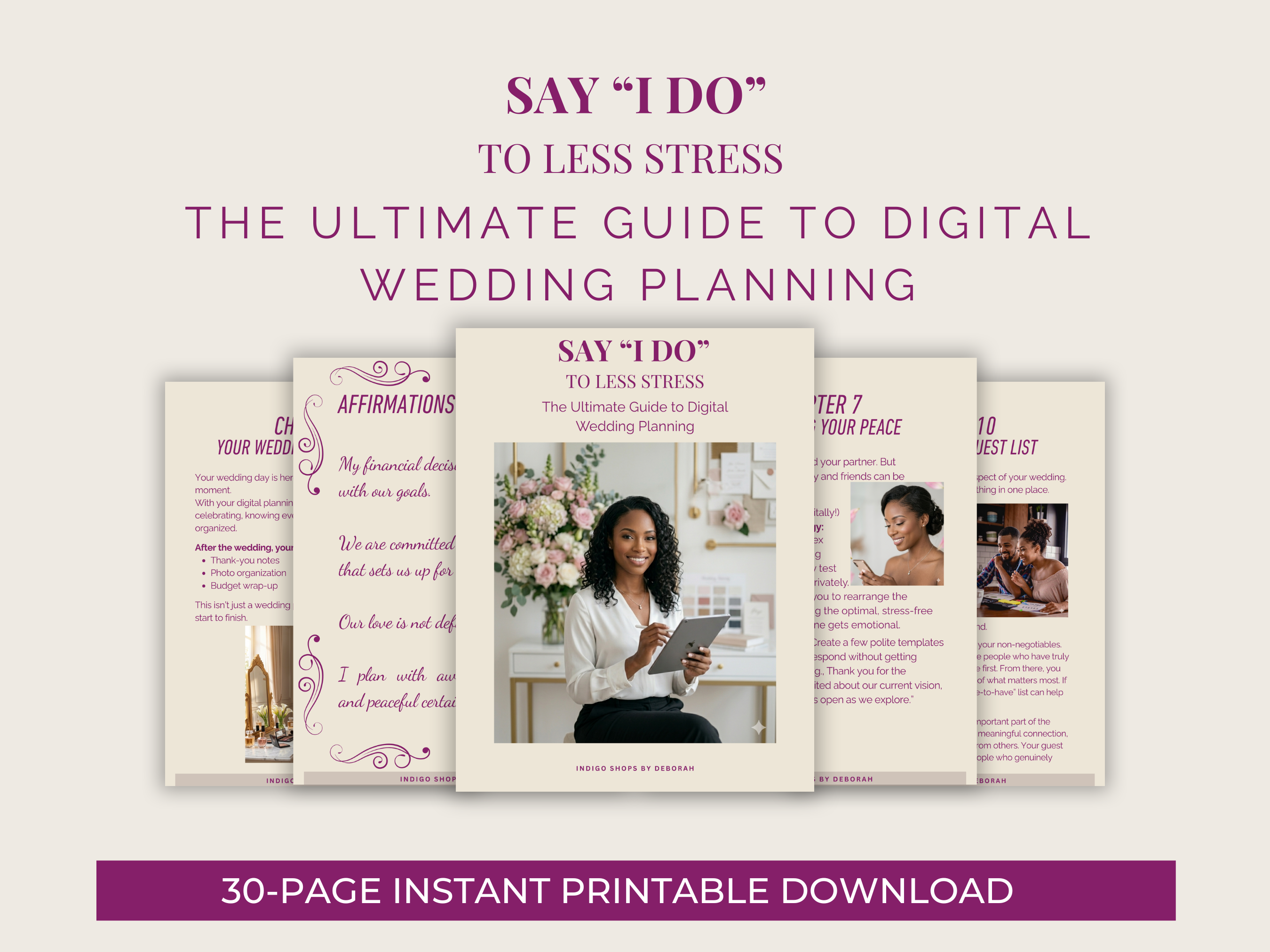 Say "I Do" To Less Stress