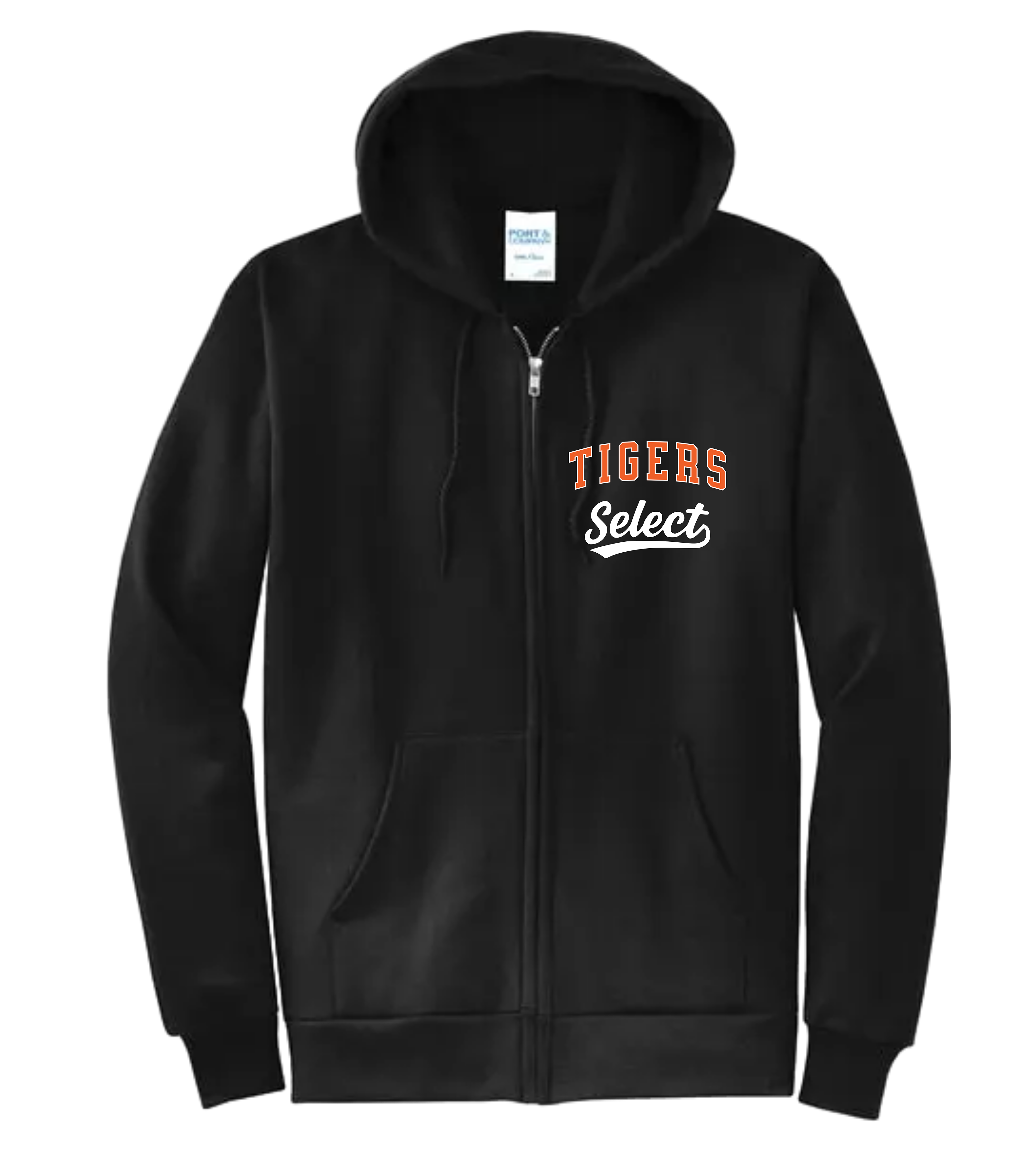 Original Tigers Select Unisex Full Zip Sweatshirt