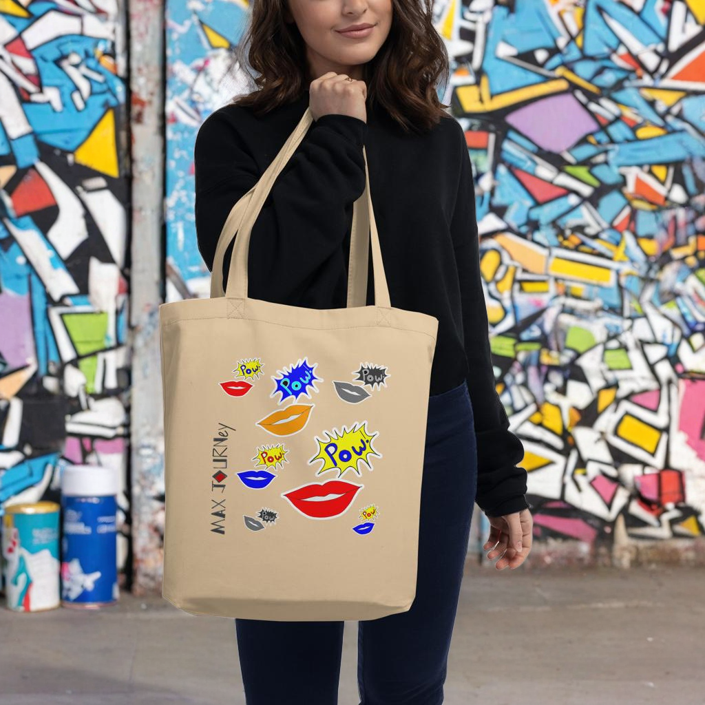 100% Organic Cotton Twill Eco Tote Bag 16"