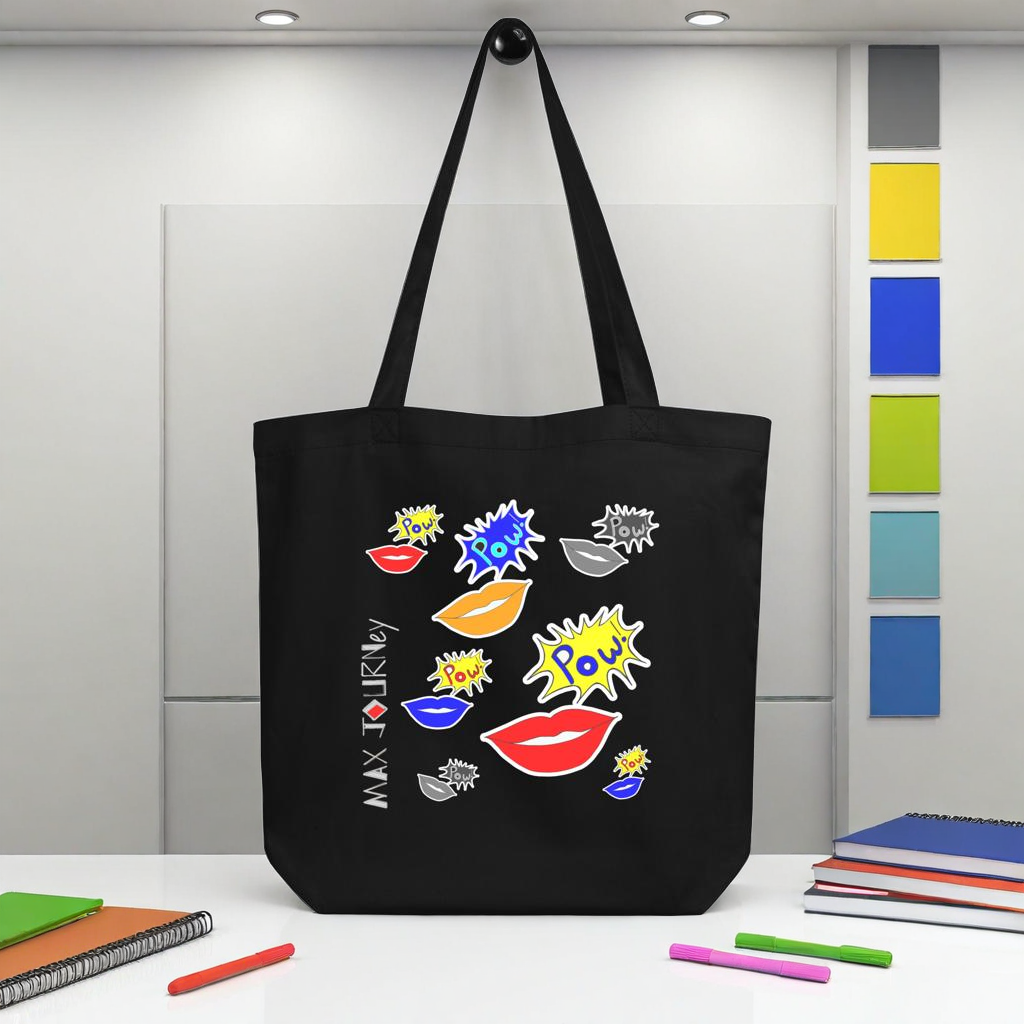 100% Organic Cotton Twill Eco Tote Bag 16"