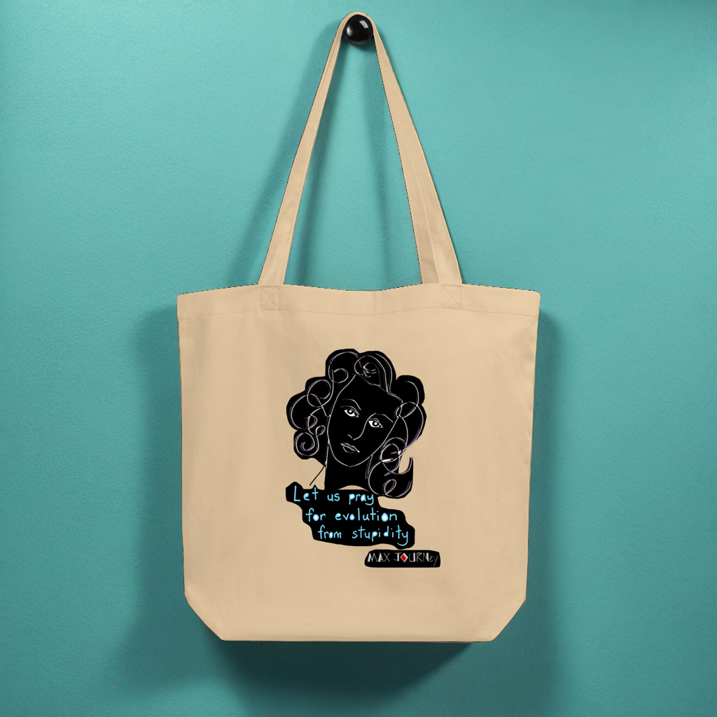 100% Organic Cotton Twill Eco Tote Bag 16"