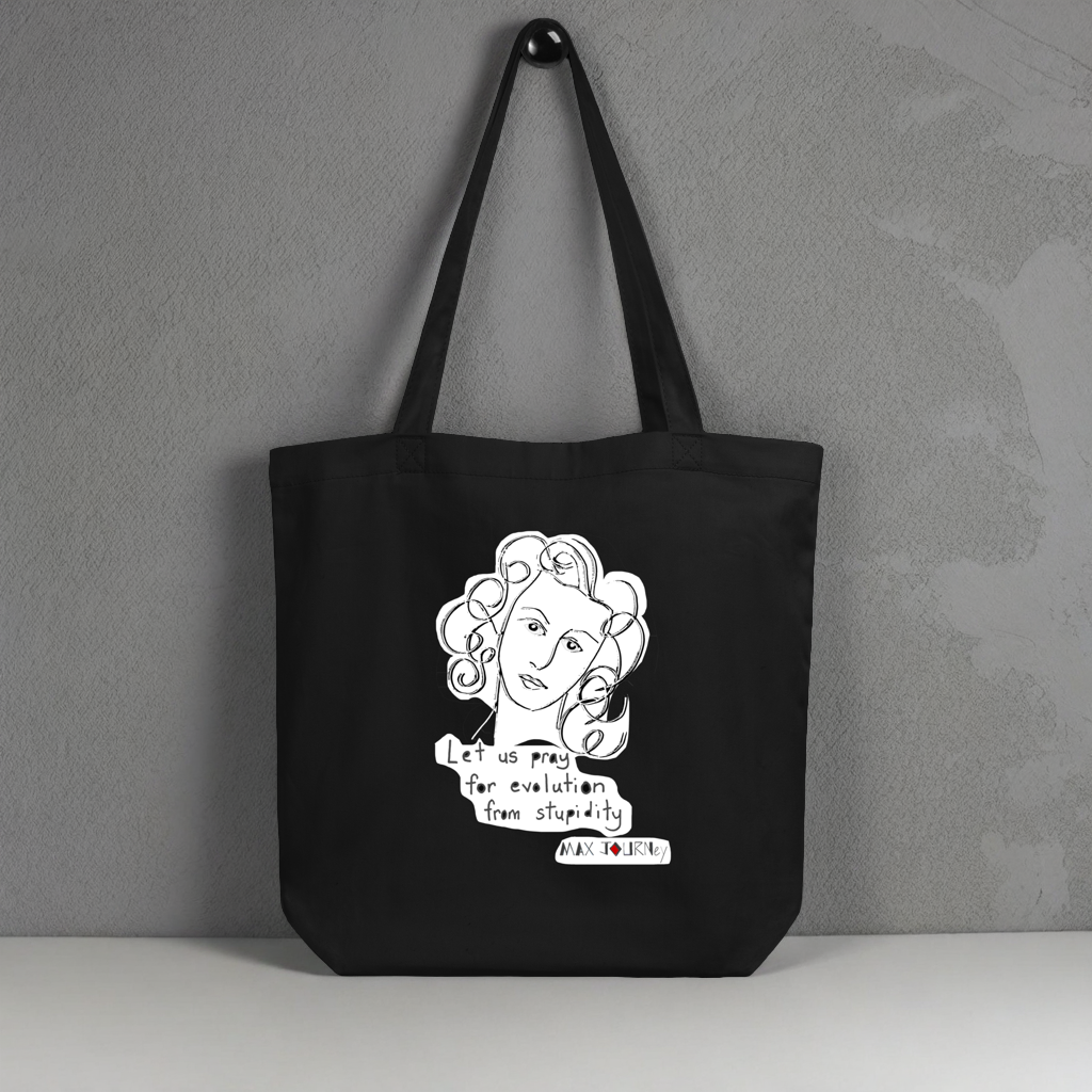 100% Organic Cotton Twill Eco Tote Bag 16"