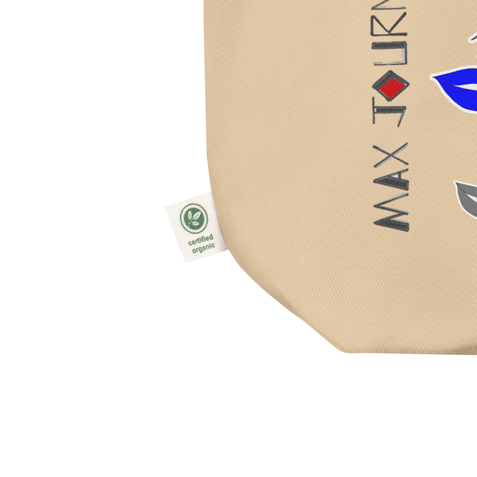 100% Organic Cotton Twill Eco Tote Bag 16"