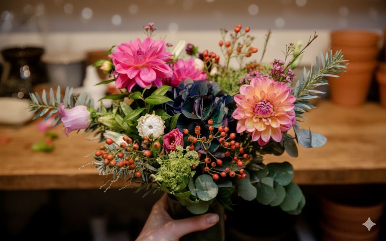 Bouquet de fleurs fraîches