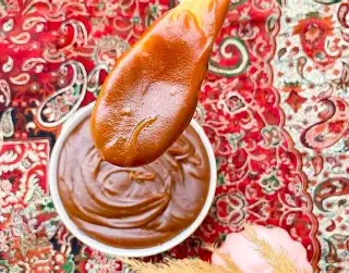 Homemade Wheat Germ Pudding (Samanoo)