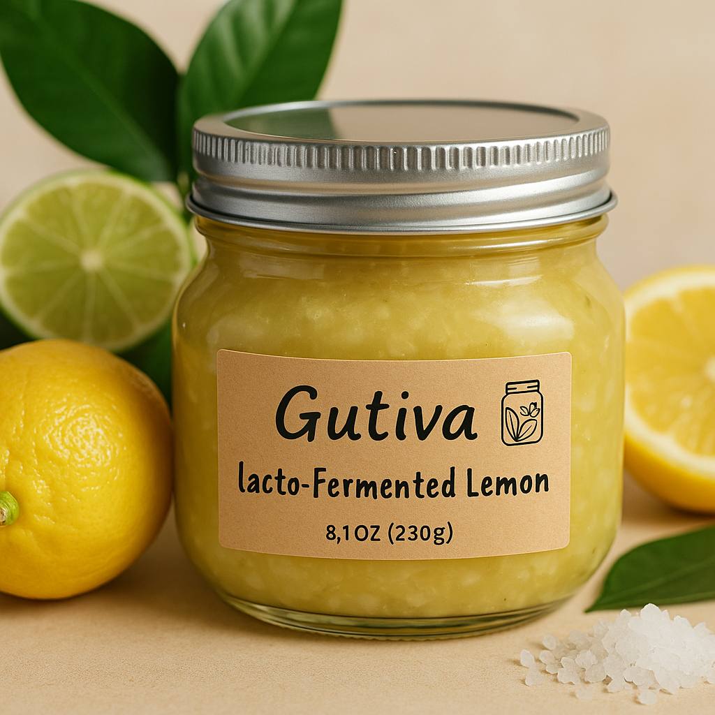Homemade Lacto-Fermented Lemon