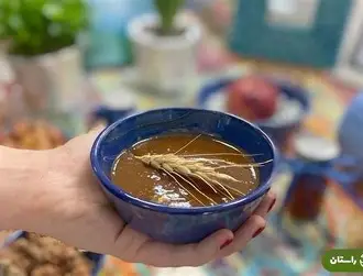 Homemade Wheat Germ Pudding (Samanoo)