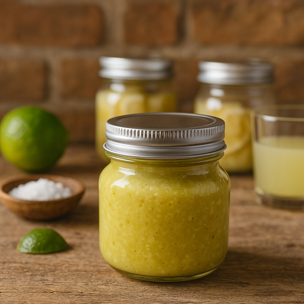 Homemade Lacto-Fermented Lemon