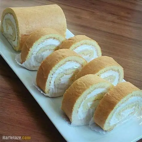 Swiss Roll Cake (Cream-Filled Roulade)