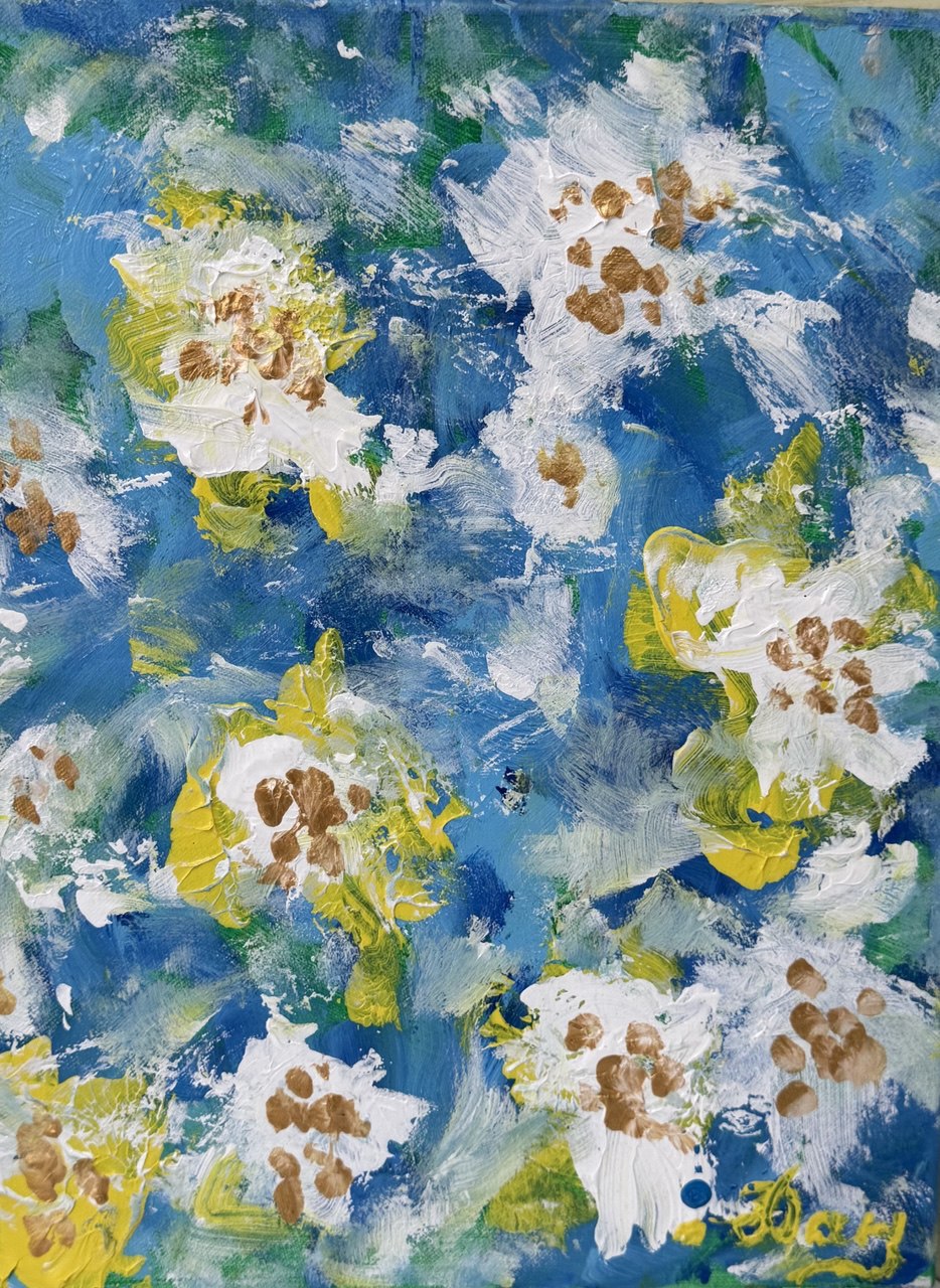 «Весняний квіт. Блакитне/ Spring flowering. Blue»  2025