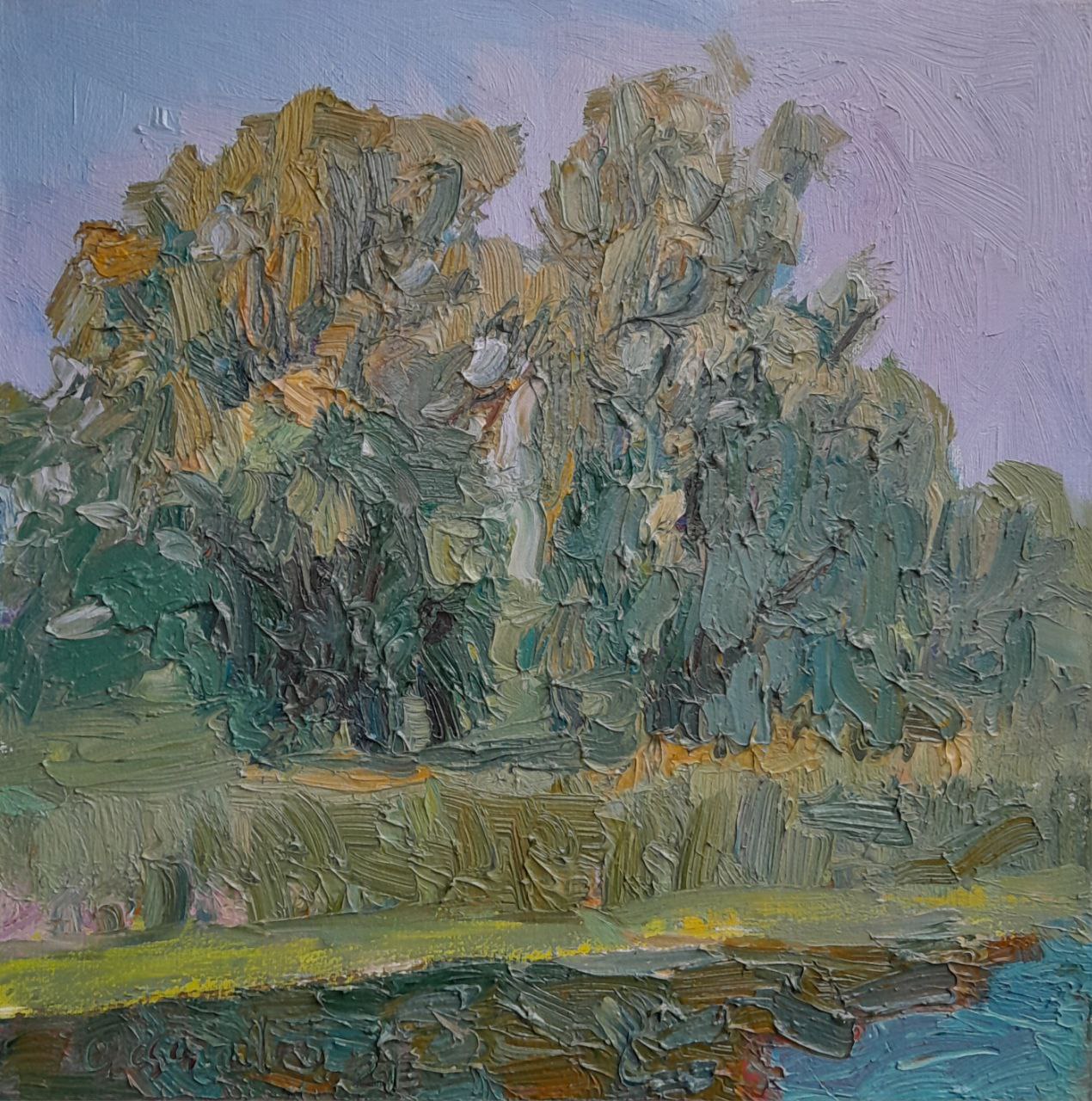 " Дві верби / Two willows ” 2021