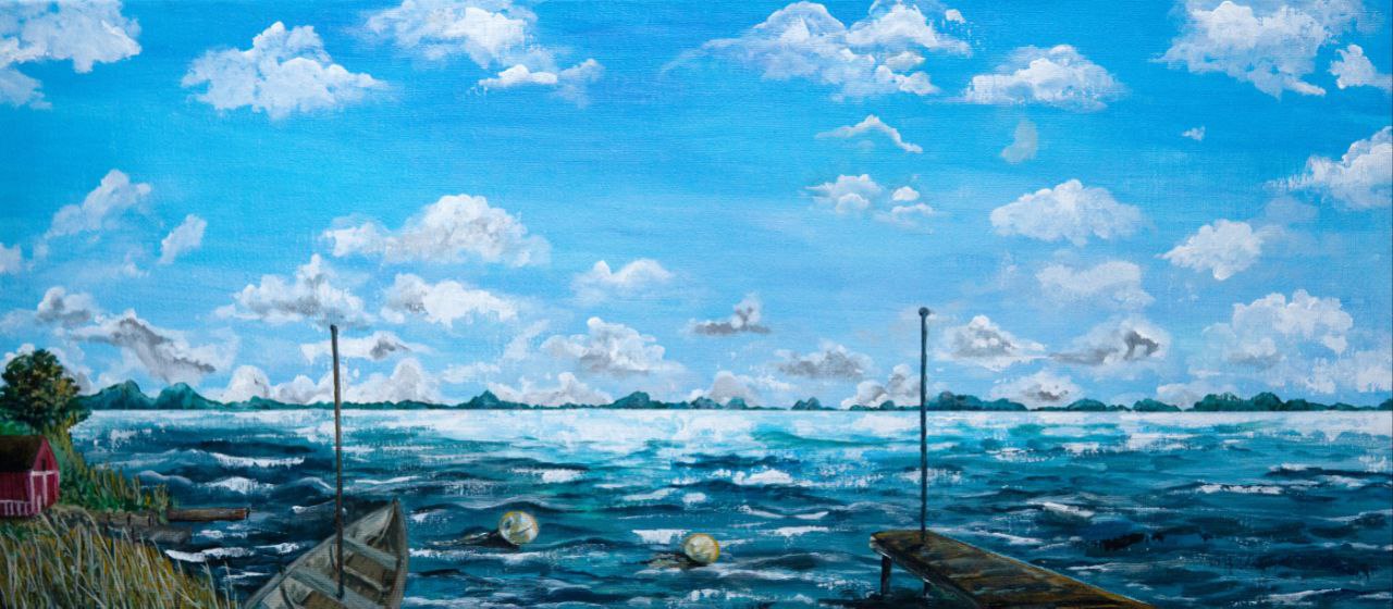 « Залив і хмари / Bay and clouds » 2025