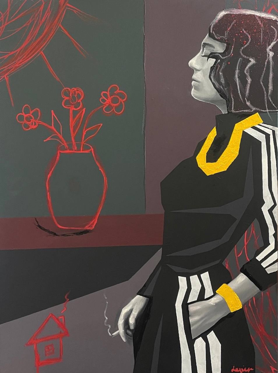 « Квіти у вазі \ Flowers in a vase » 2025