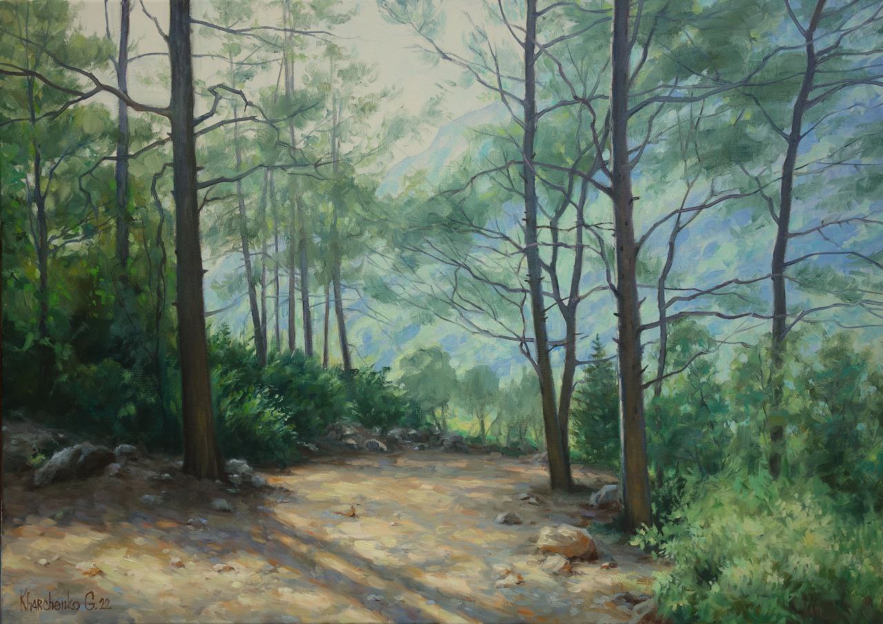 " В гірському лісі \ In the mountain forest " 2022