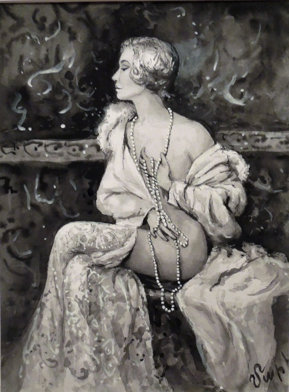 «Пані в хутрі» \ “Lady in Fur”