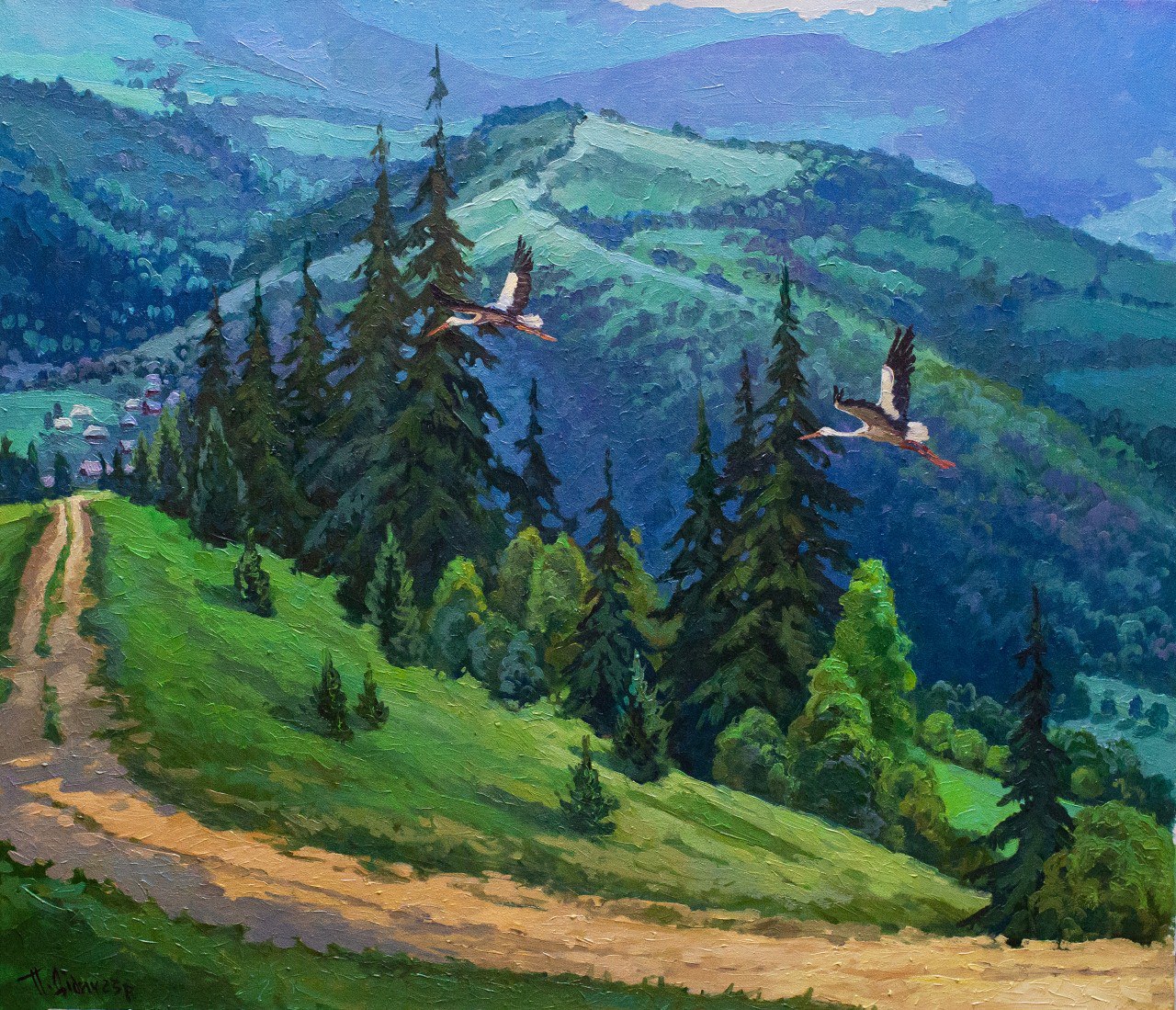 "Літо в Карпатах \ Summer in the Carpathians" 2021