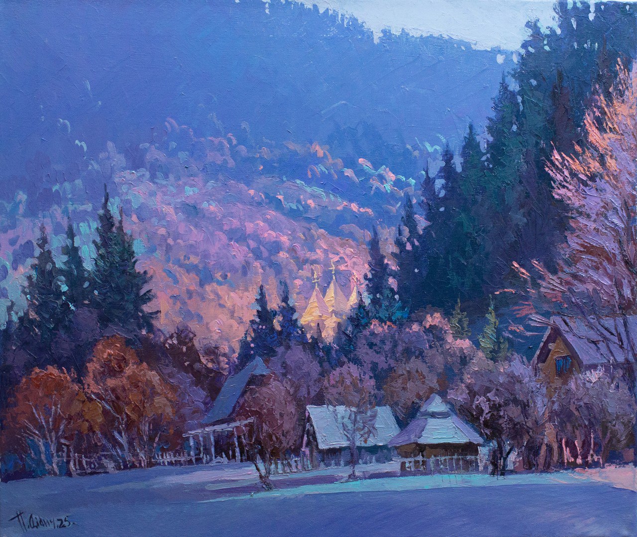 " Зимовий ранок Карпат \ Winter morning in the Carpathians " 2023