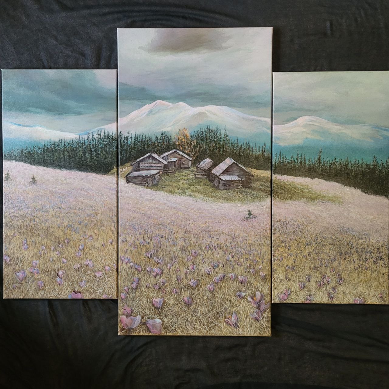 " Крокуси в Карпатах \ crocuses in the Carpathians " 2024