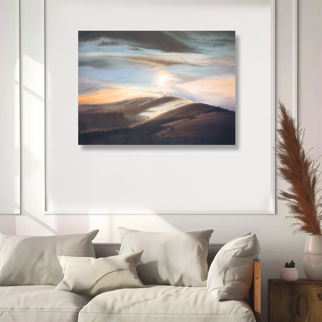 «Світанок на Боржавському хребті. Карпати \ Dawn on the Borzhavsky ridge. Carpathians» 