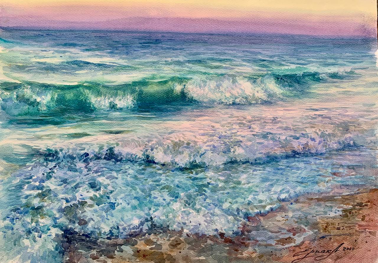 " Вечір на морі. Азов / Evening at sea. Azov ” 2020