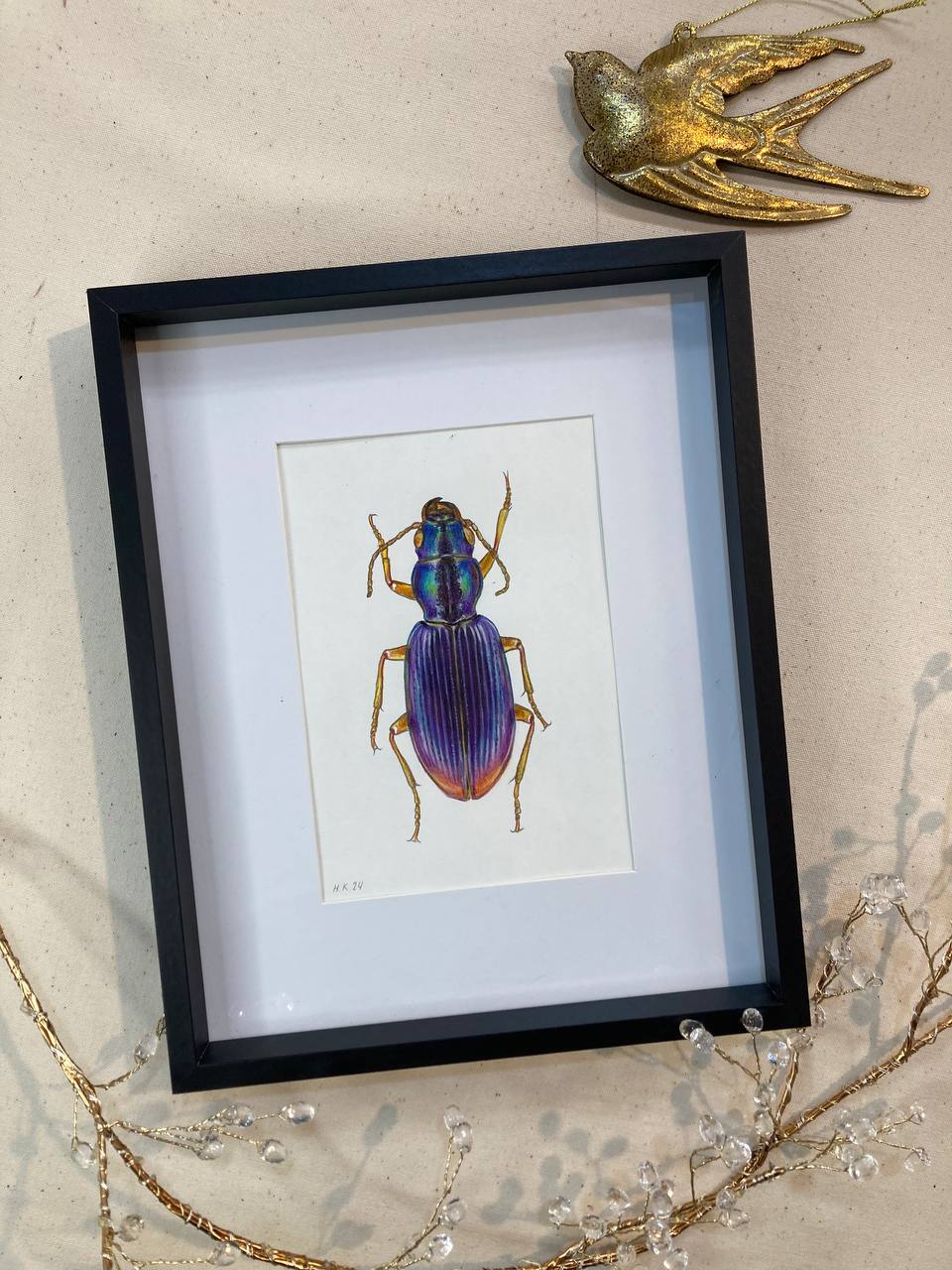 "Бузковий жук / Purple beetle" 2024