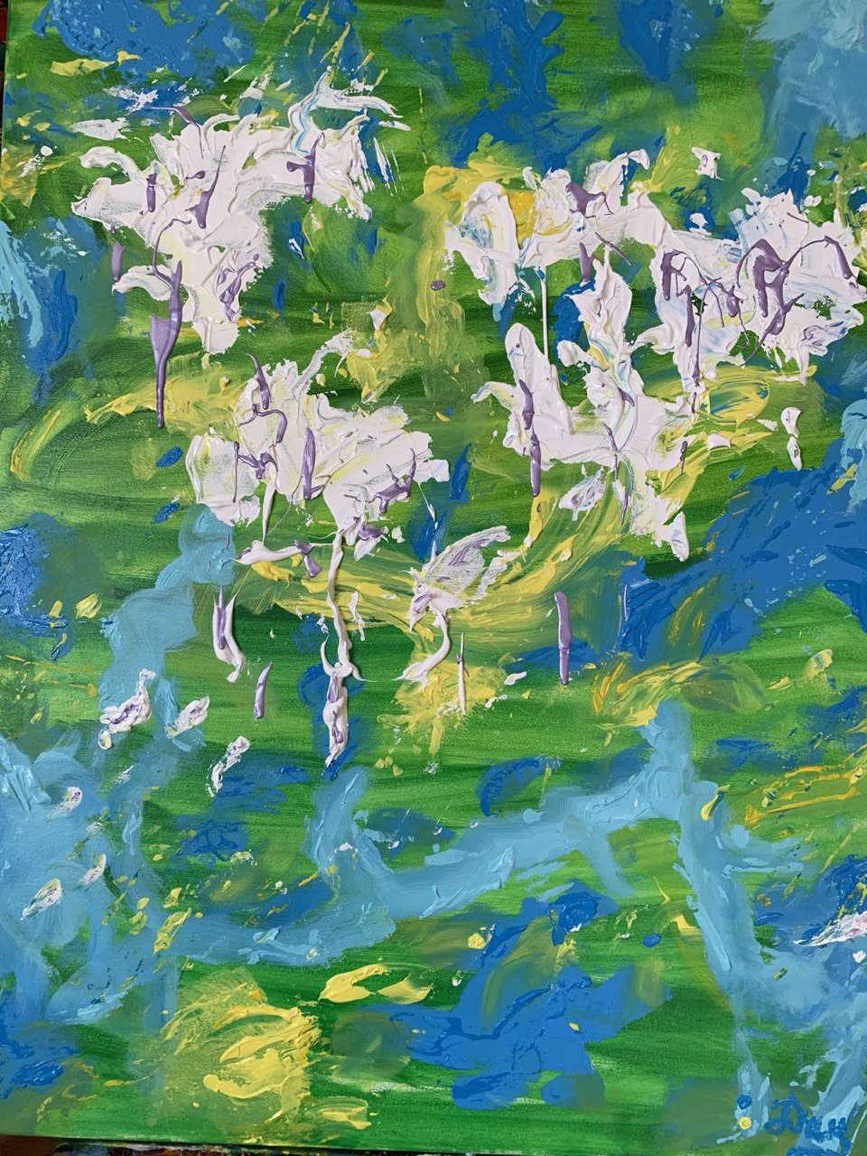 «Білі водяні лілеї / White water lilies»  2023