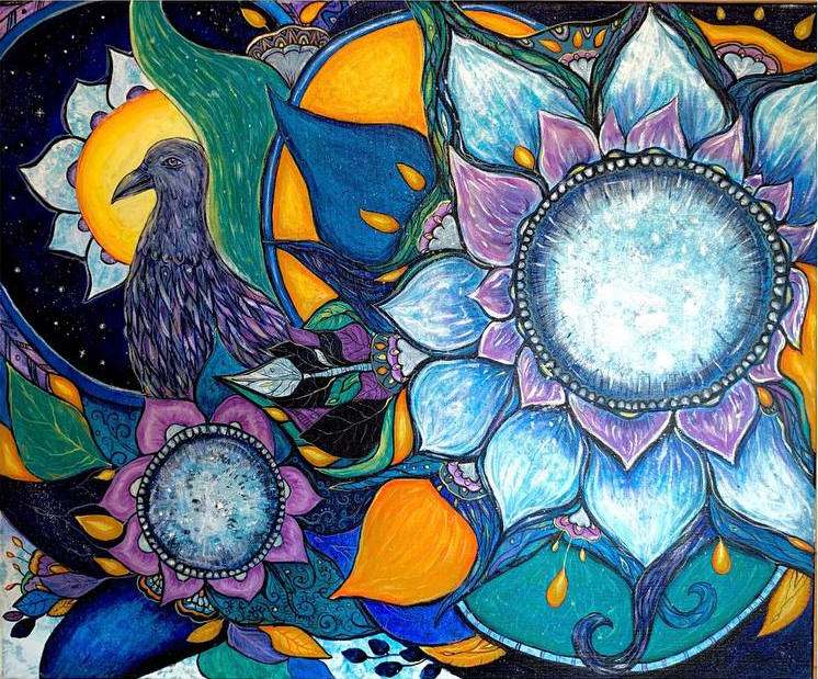 " Птах і квіти \ Bird and flowers " 2019