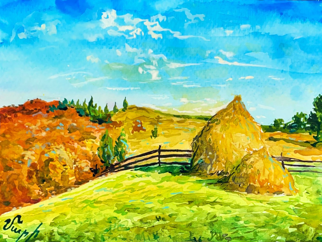 «Стоги сіна» \ “Haystacks” 