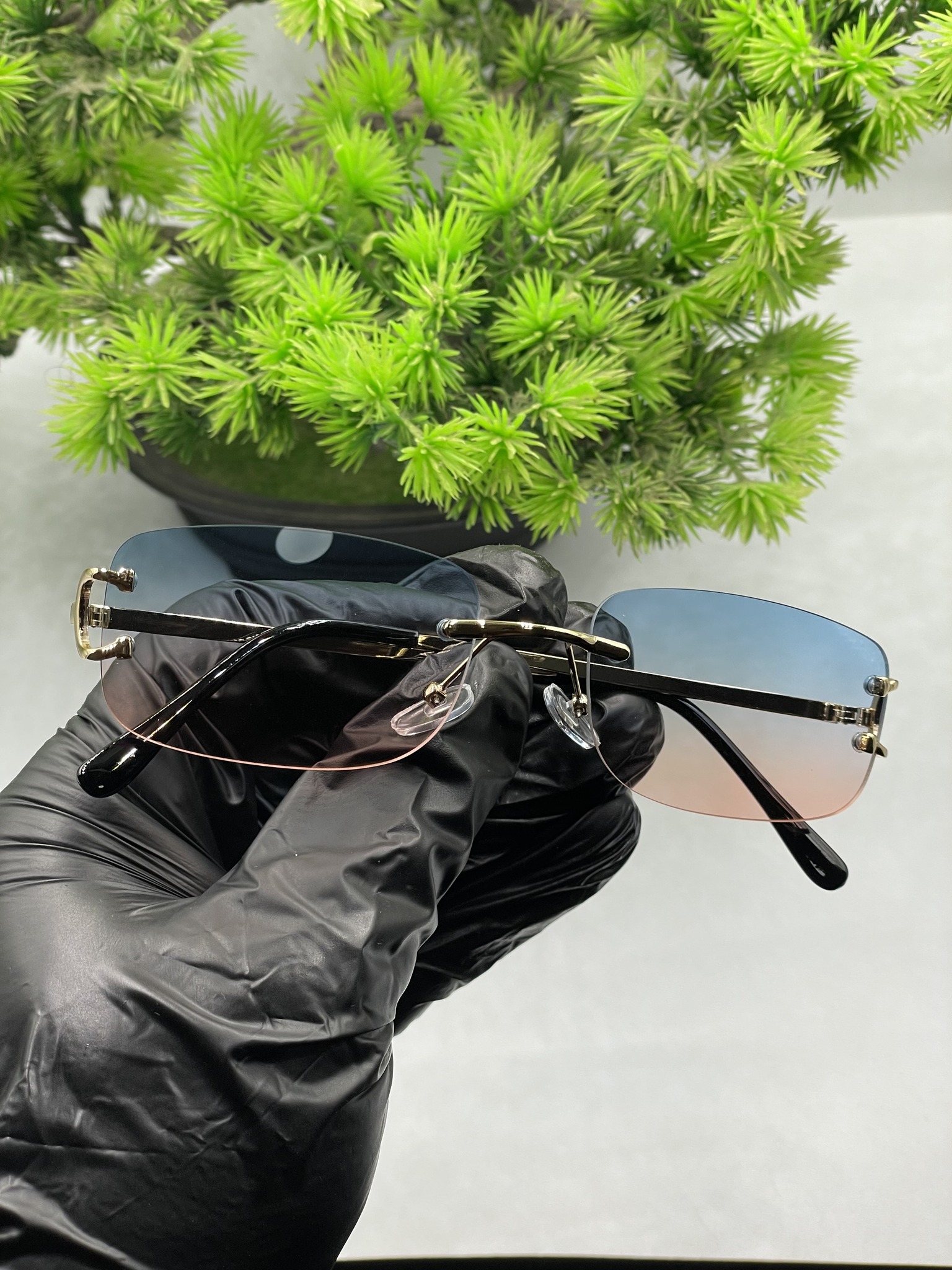 Lunettes de soleil dégradées