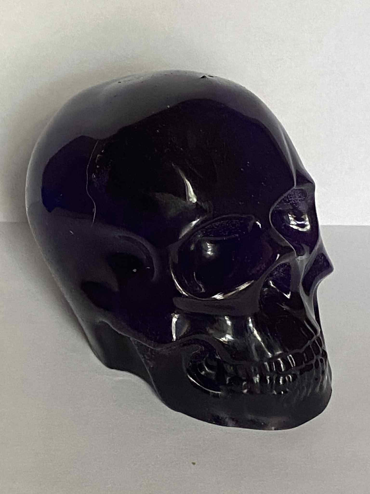 Large Dark Purple Skull