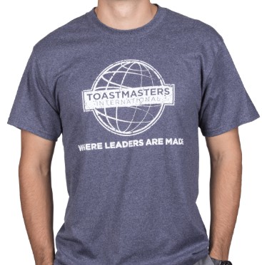 Vintage Logo TShirt Heathered Navy 