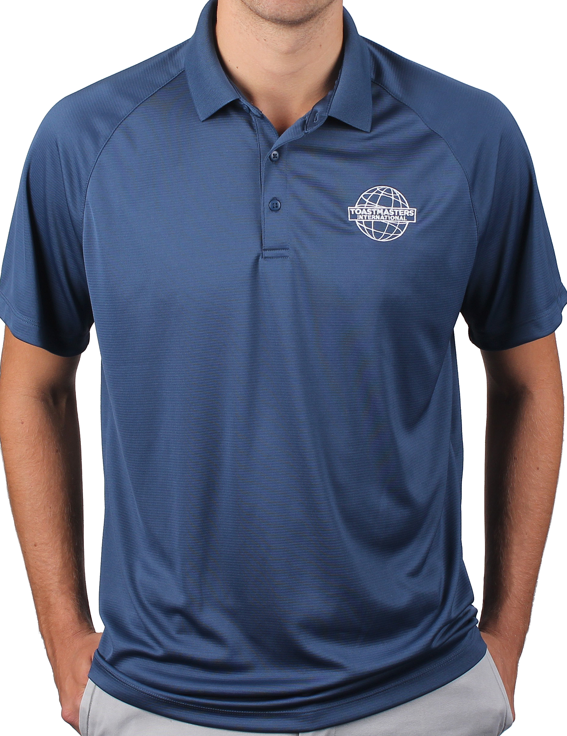 Polo Shirt Heathered Navy Men